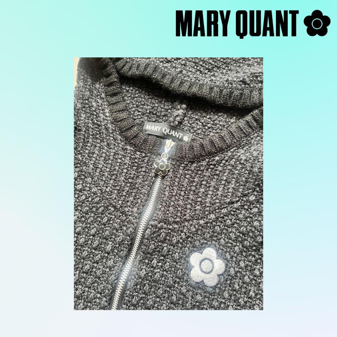 MARY QUANT ニットパーカー マリクワ マリークワント