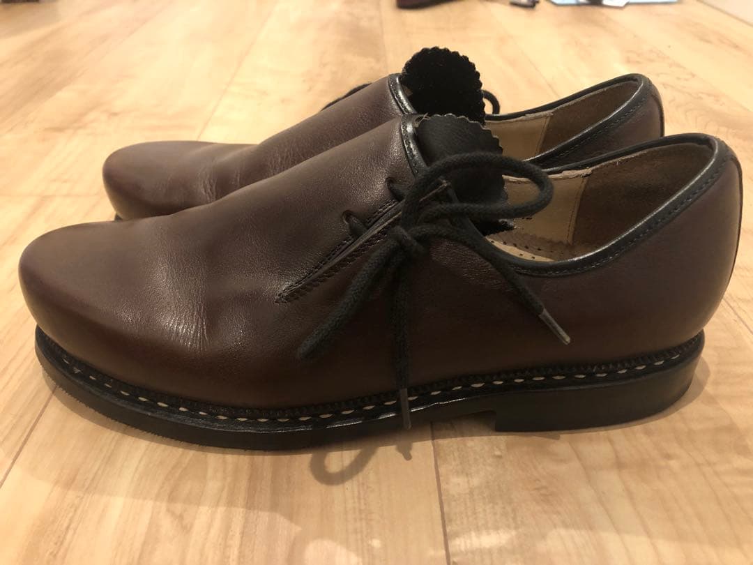 ヴィンテージドイツ製　チロリアンシューズ　サイズ7ハーフ