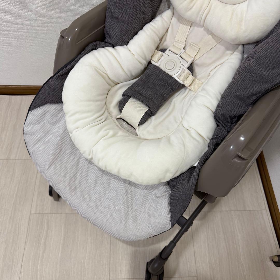 【極美品】コンビ ネムリラ BEDi Long EG ハイローチェア