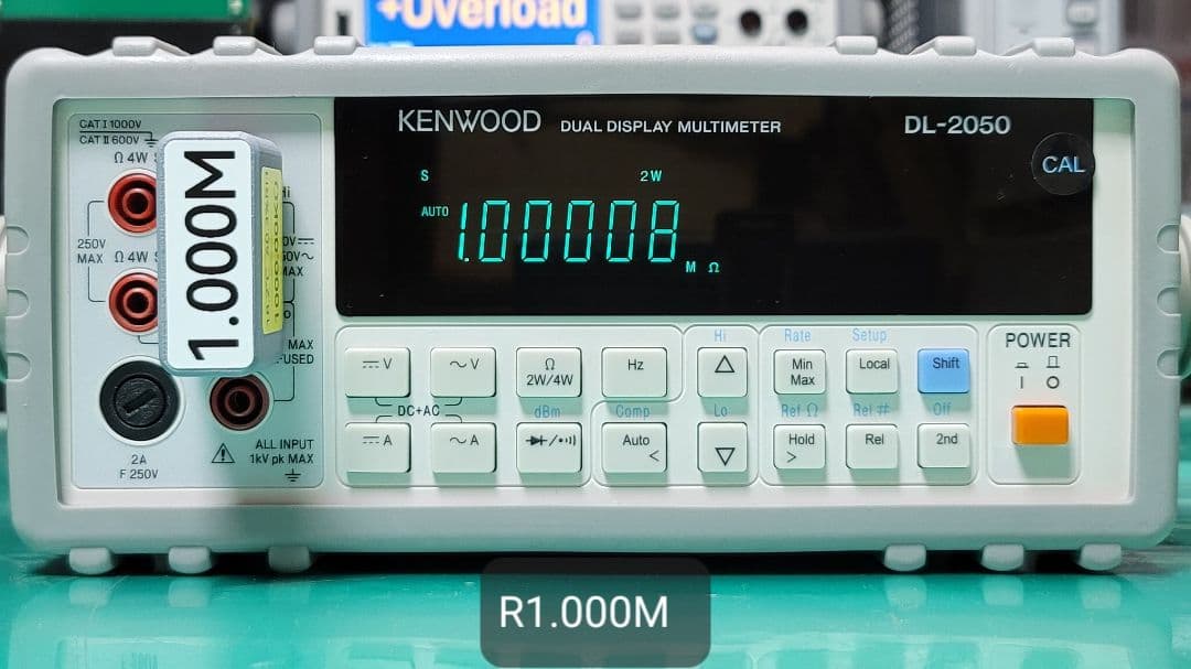 Kenwood DL-2050 デュアルディスプレイ 5.5桁 マルチメーター