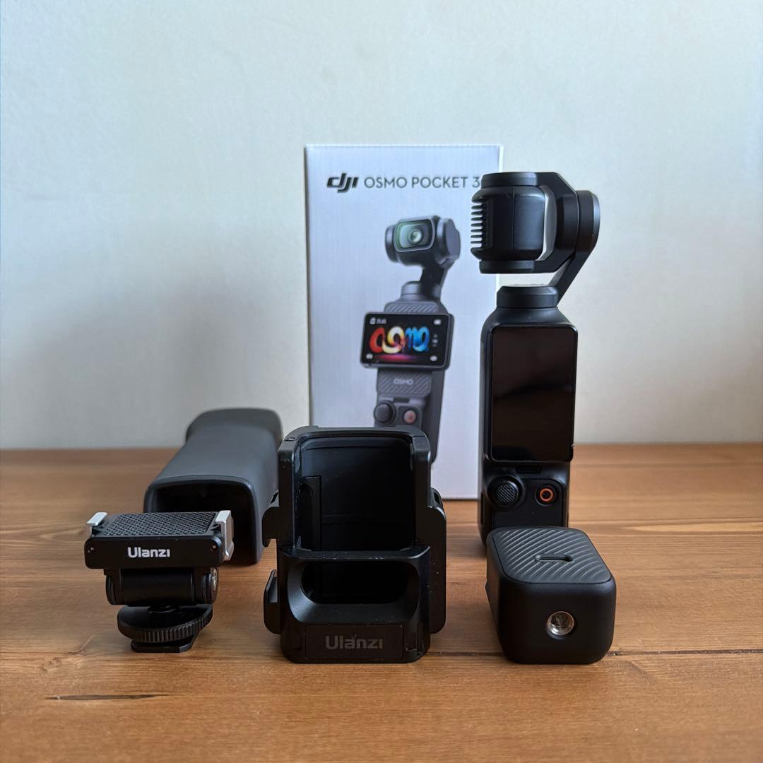 DJI Osmo Pocket 3 本体 Ulanzi付属品付き