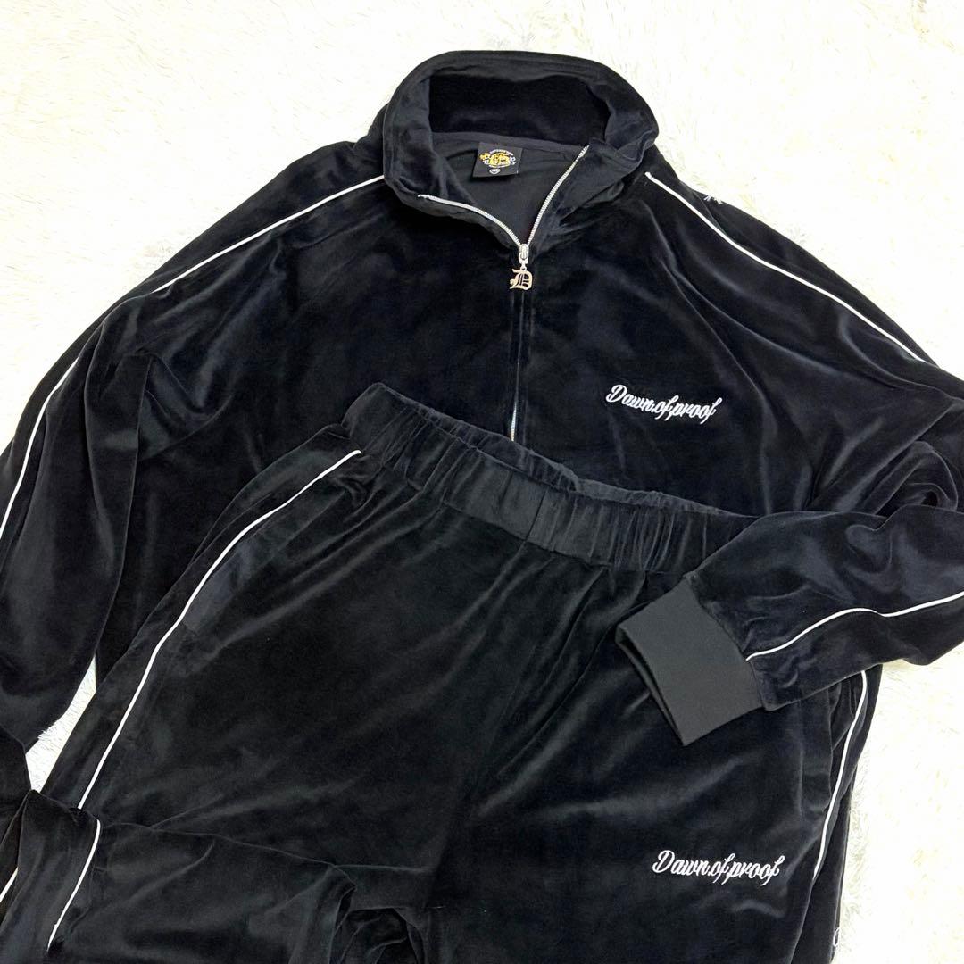 dawn of proof ロサンゼルス　テリトリー ベロア セットアップ