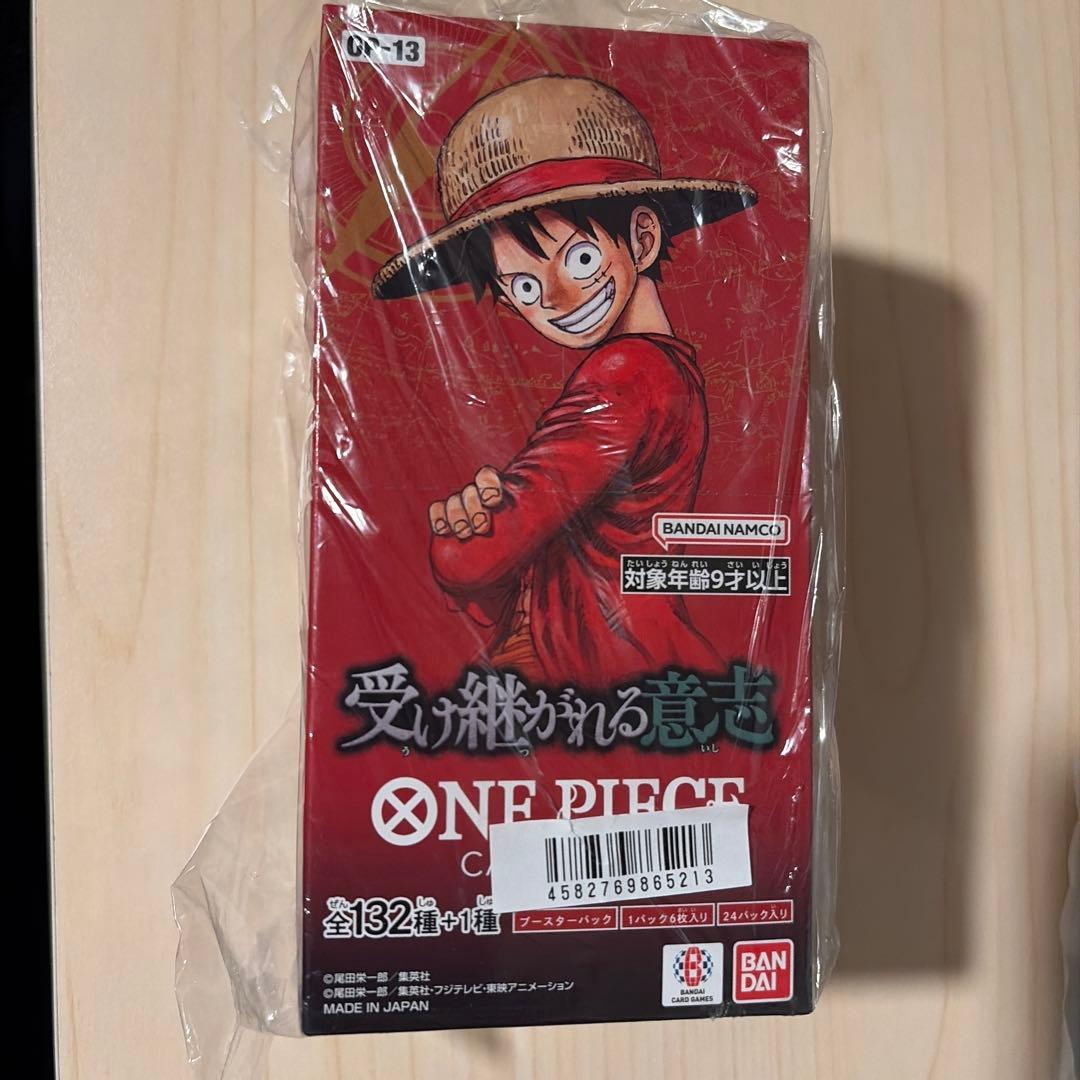 ワンピース⭐︎受け継がれる意志　1box プロモ付き