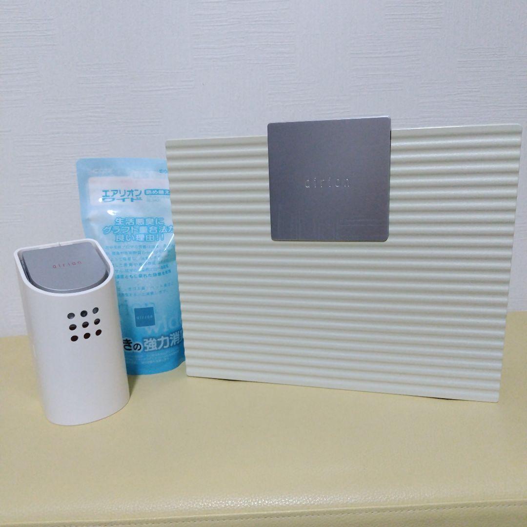 消臭機 エアリオンワイド、エアリオンスリム　消臭ジェル　3点セット