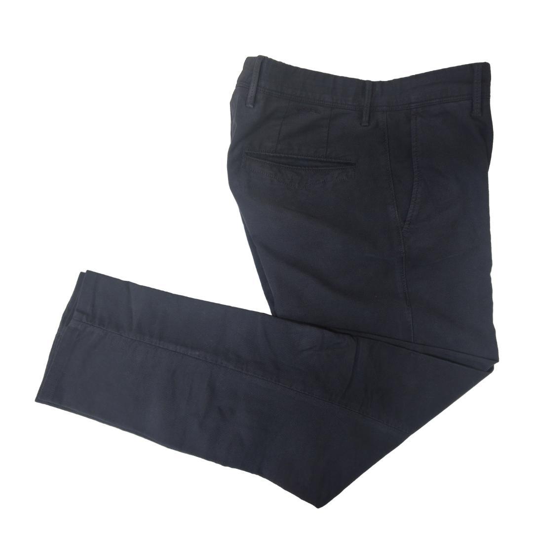 【美品】インコテックス 100型 トリコチノ ネイビー 30 国内正規品