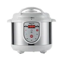 ERETTO 電気圧力鍋 シルバー 新品　未使用品