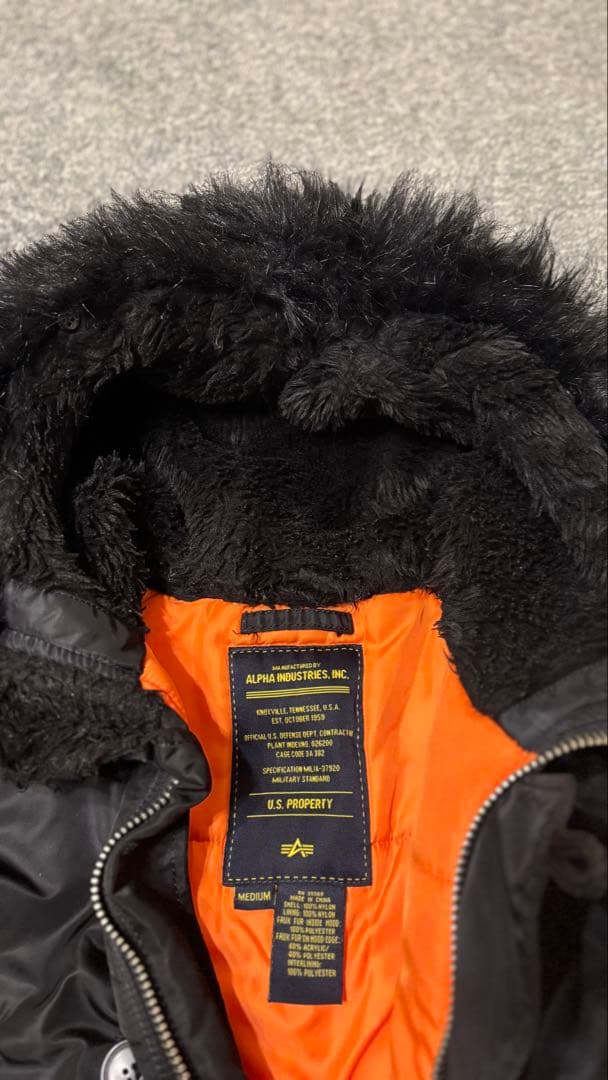 【美品】ALPHA N-3B フライトジャケット