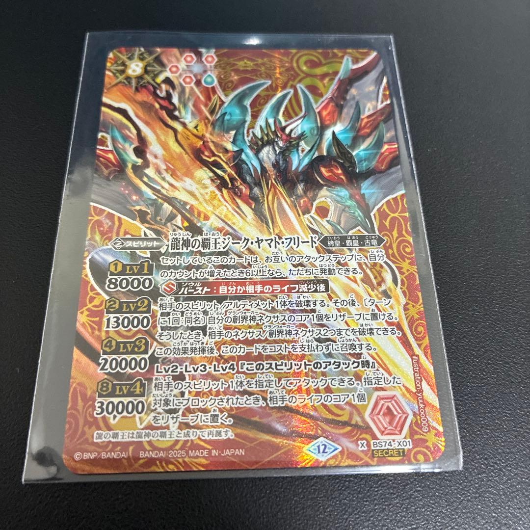 龍神の覇王ジーク・ヤマト・フリード　シークレット