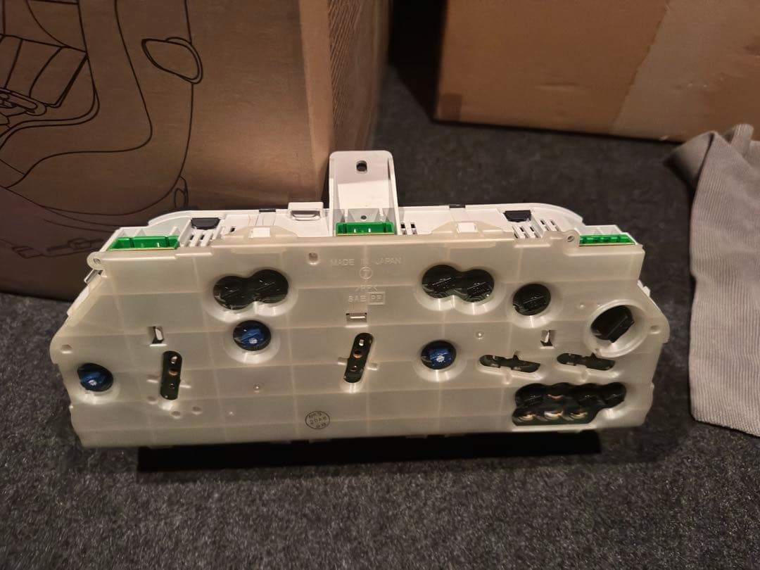 スバル GC8 アプライドF 純正メーター　走行9キロ