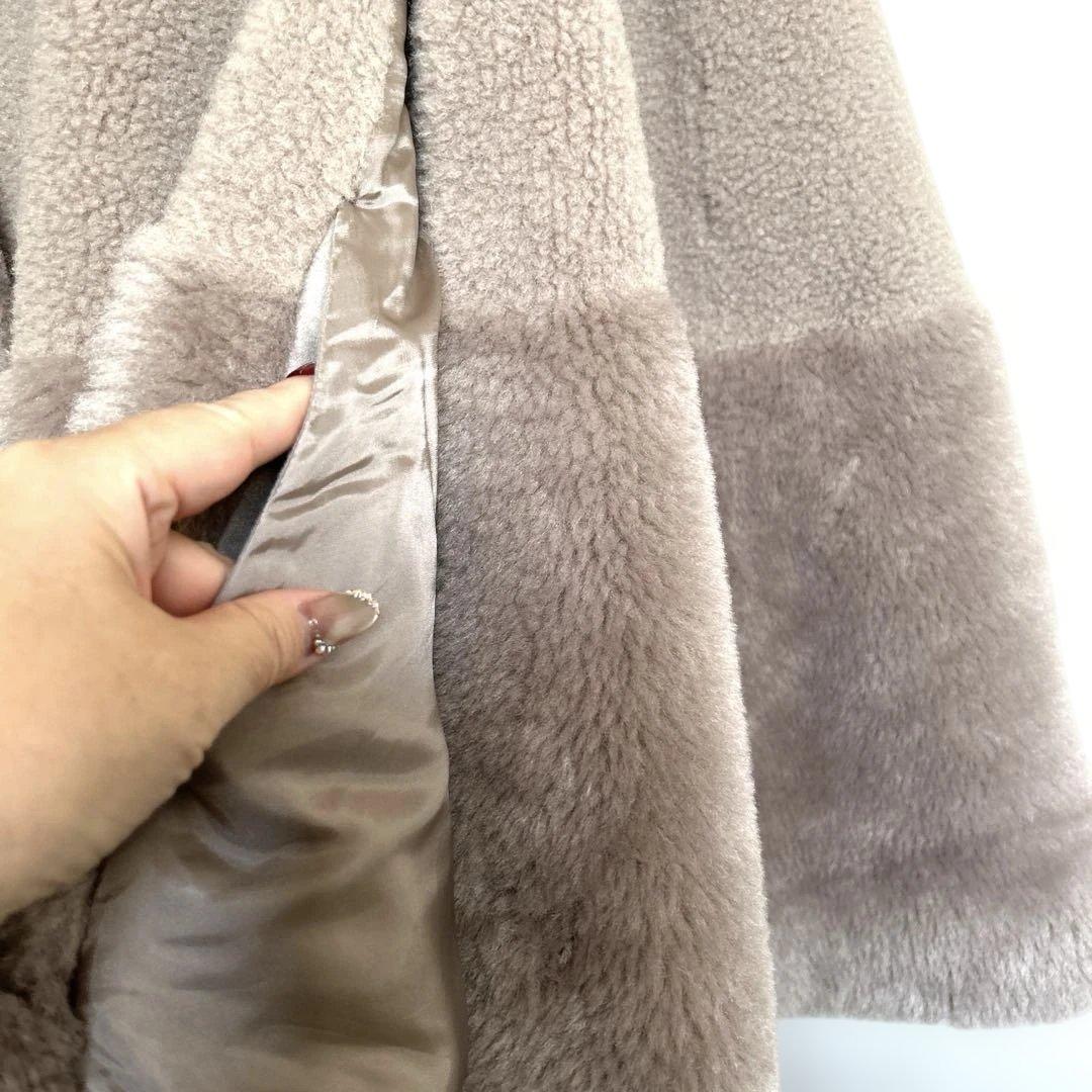 美品 ☆ UNITED ARROWS ボア マントコート