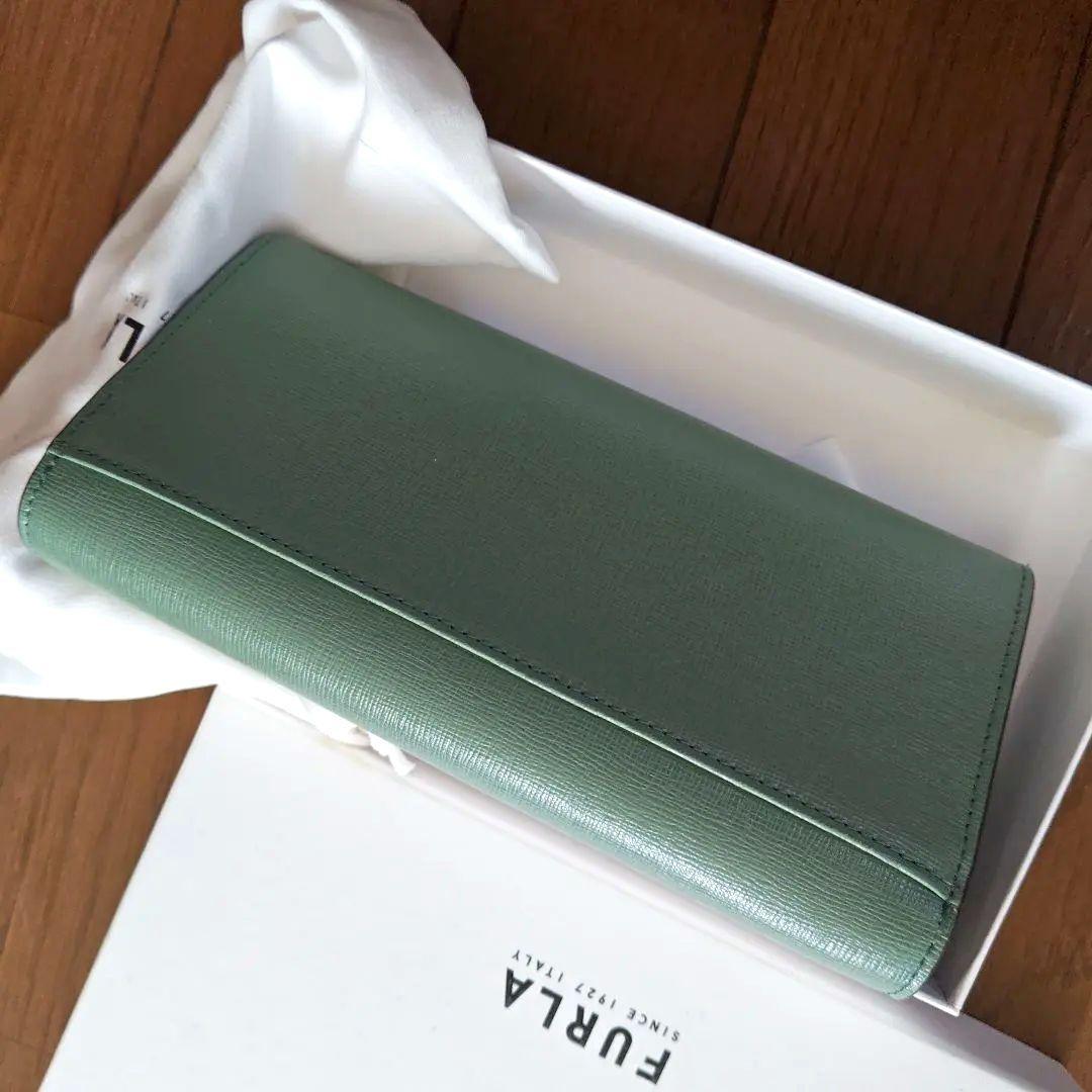 ともさん専用　新品 FURLA フルラ バビロン 長財布 オリーブグリーン