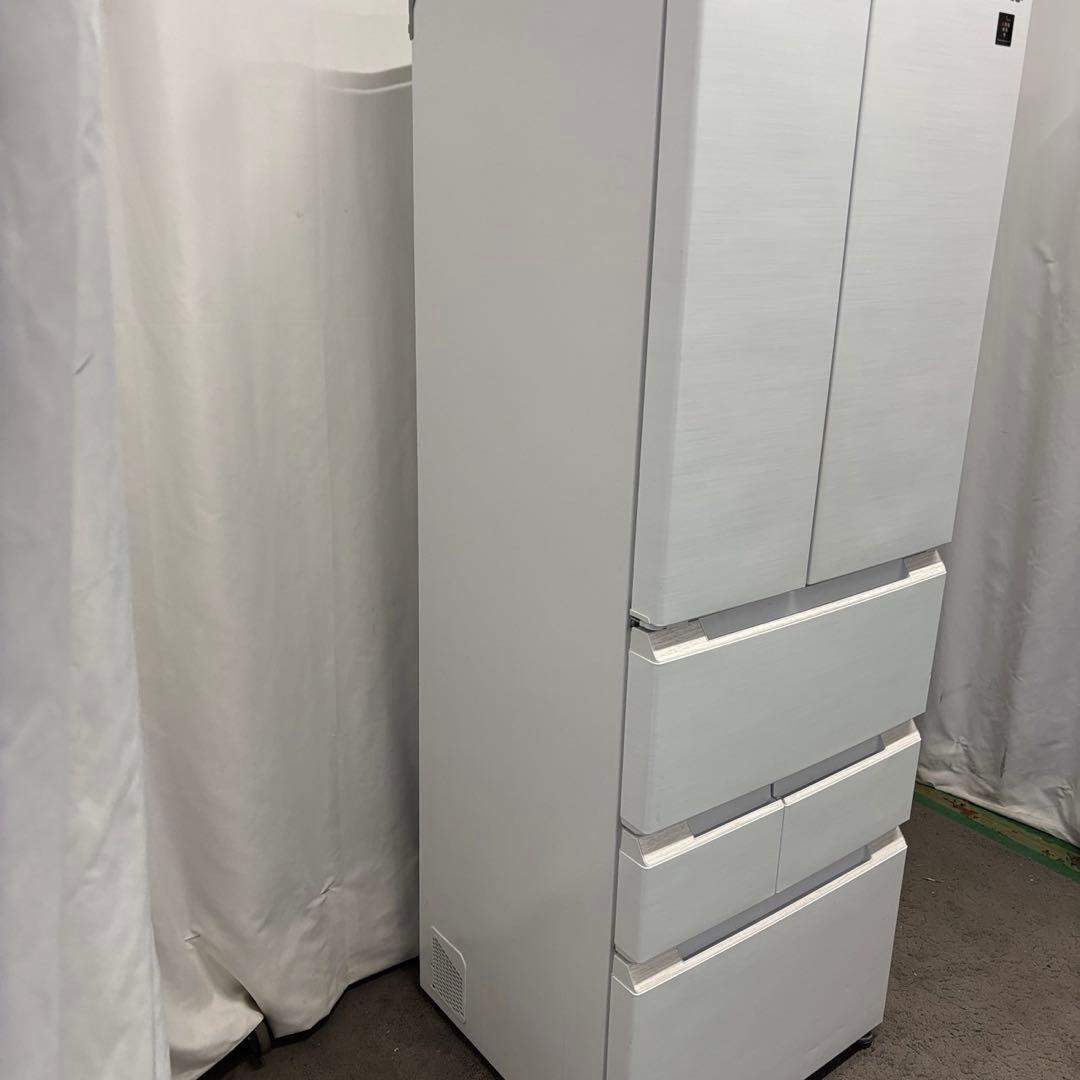 106　設置無料　冷蔵庫　SHARP　大型　400-500ℓ　フレンチドア　綺麗