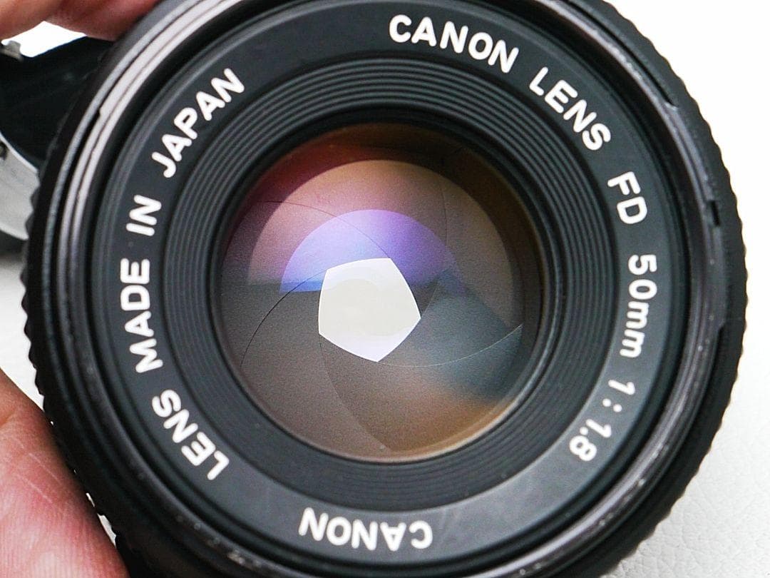 Canon AE-1 50mm F1.8付き 動作チェック済み 付属品付き