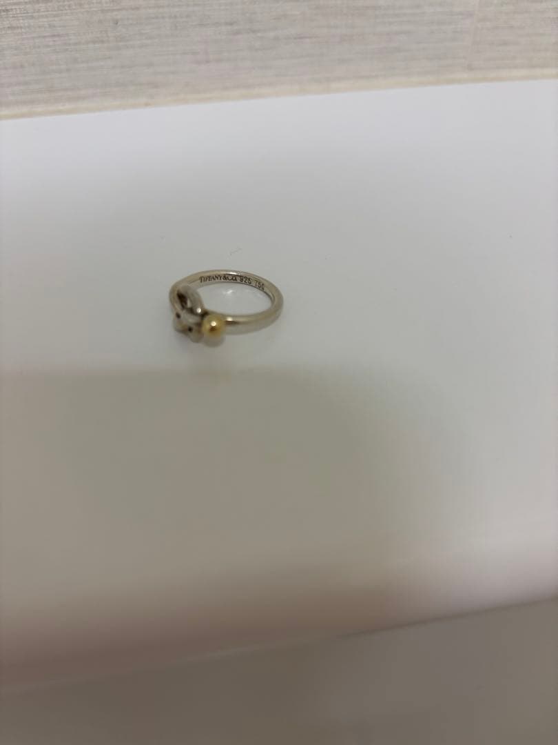 【美品】ティファニー ラブノット 指輪