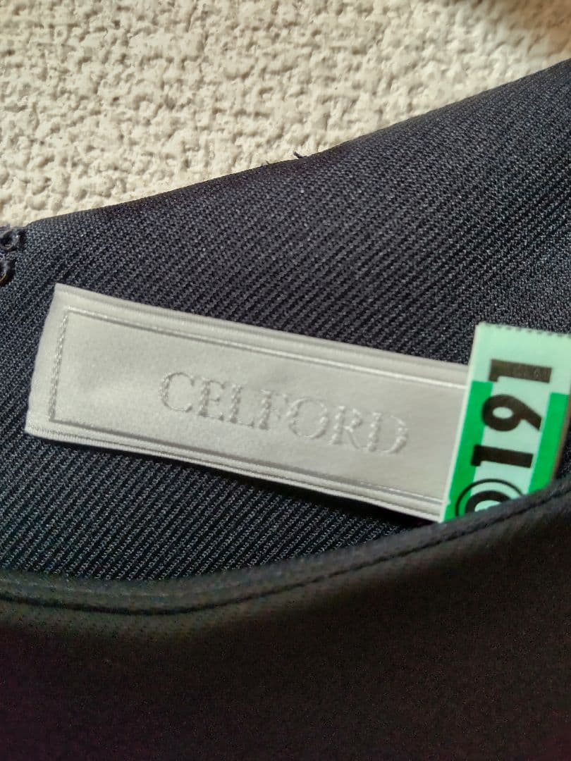 【美品】セルフォード ロングスリーブペプラム タイトOP 36