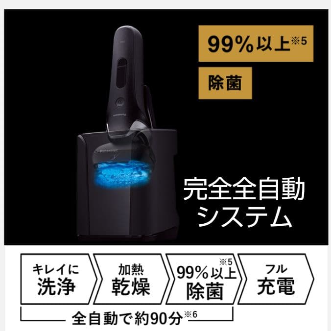 パナソニック最高峰6枚刃 ES-CLS9N-K 保証書有り‼️ 新品未使用❣️