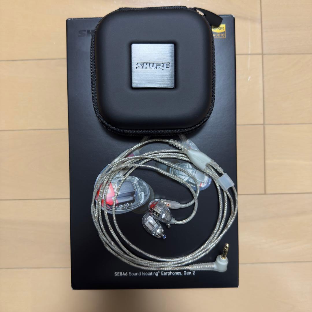 SHURE SE846 gen2 10月末頃掲載終了
