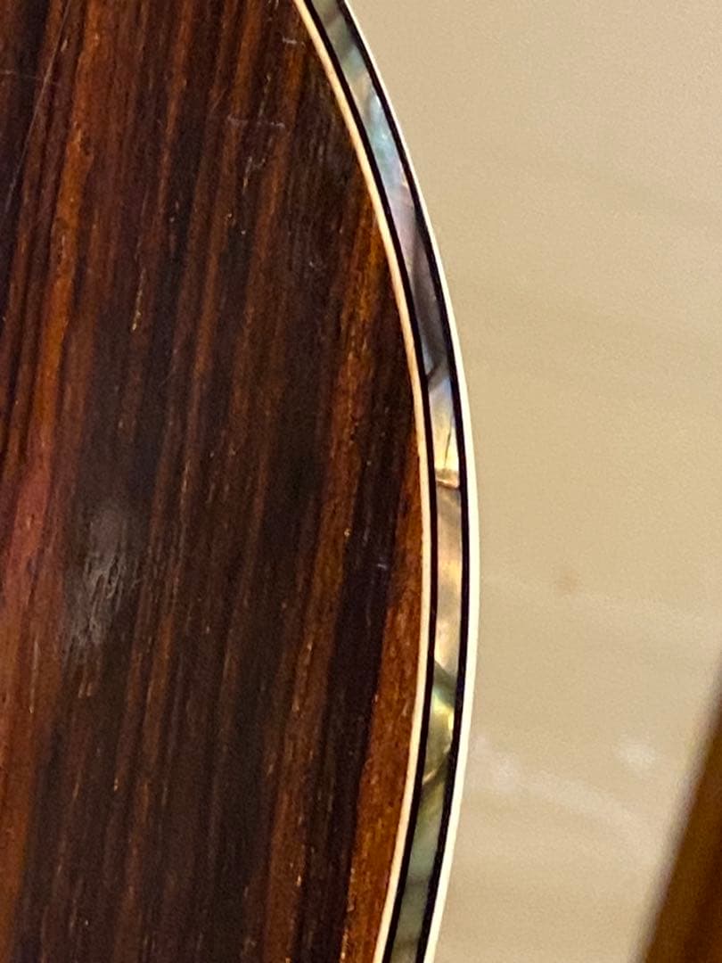 ハカランダ、古賀ギター、バードケース、ピックアップ付き、ビンテージ稼働品