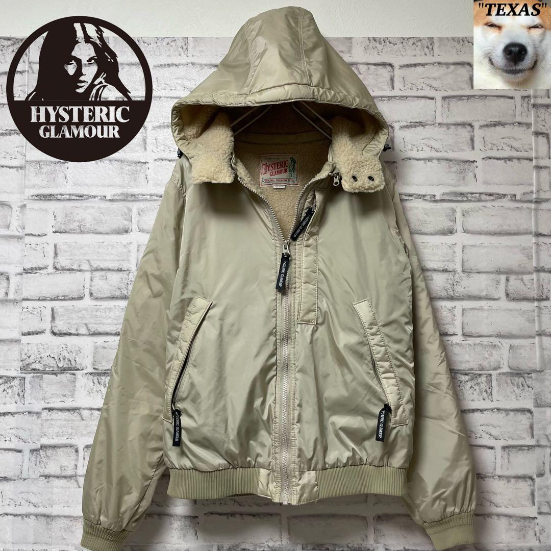 HYSTERIC GLAMOUR SYMBOL 2WAYフーデッドジャケット