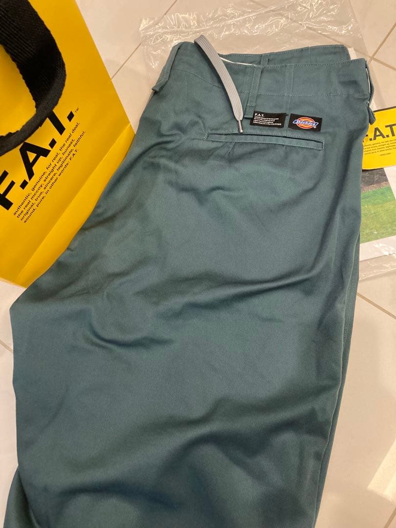 FAT BIGGIES ワイドチノタイプパンツ FAT×Dickiesコラボ