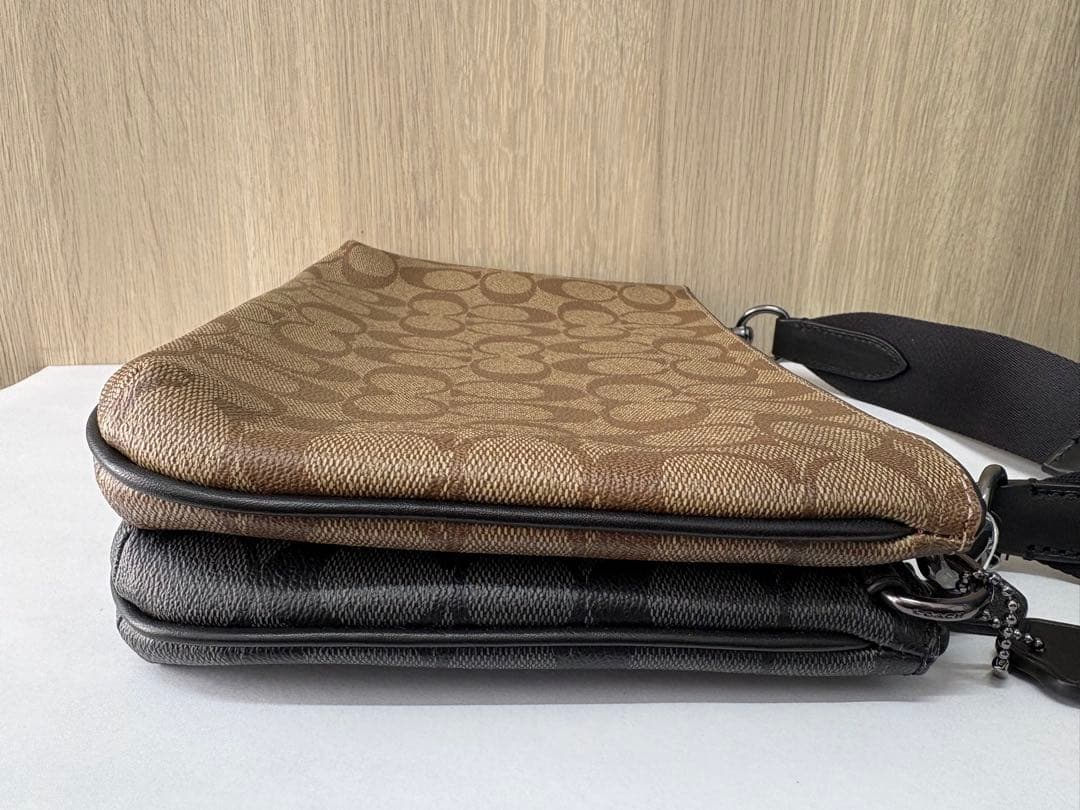 COACH コーチ エヴァレット クロスボディ ショルダーバッグ 美品