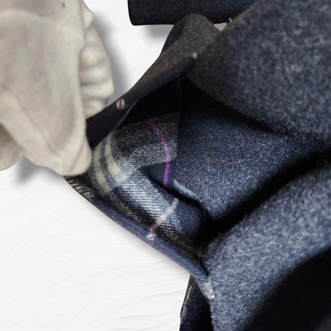 【美品】BURBERRY London ショートコート レディース カシミヤ混