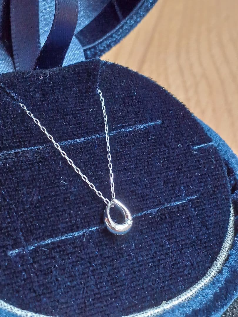 【yusa】4℃◆プラチナPt950/850◆ダイヤモンドネックレス保証書