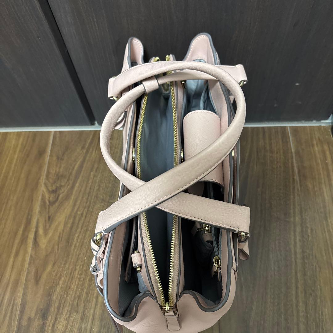 TUMI レディース レザー ビジネス トートバッグ