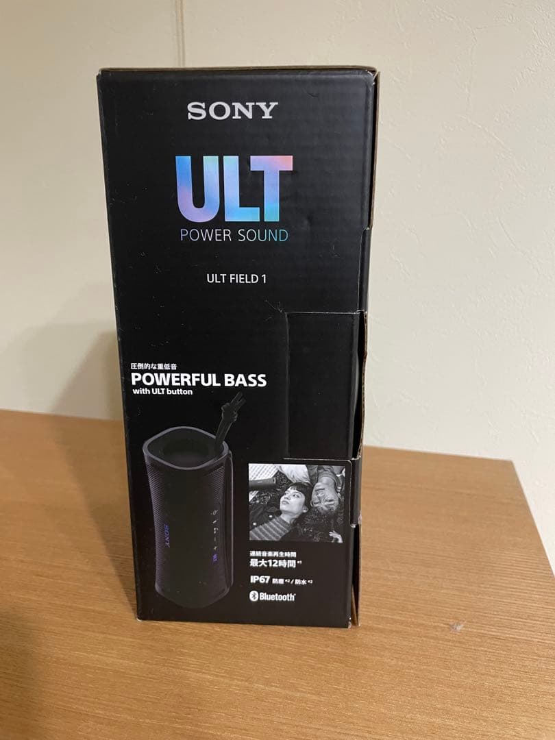 【新品】SONY ULT FIELD 1 ワイヤレス スピーカー ブラック