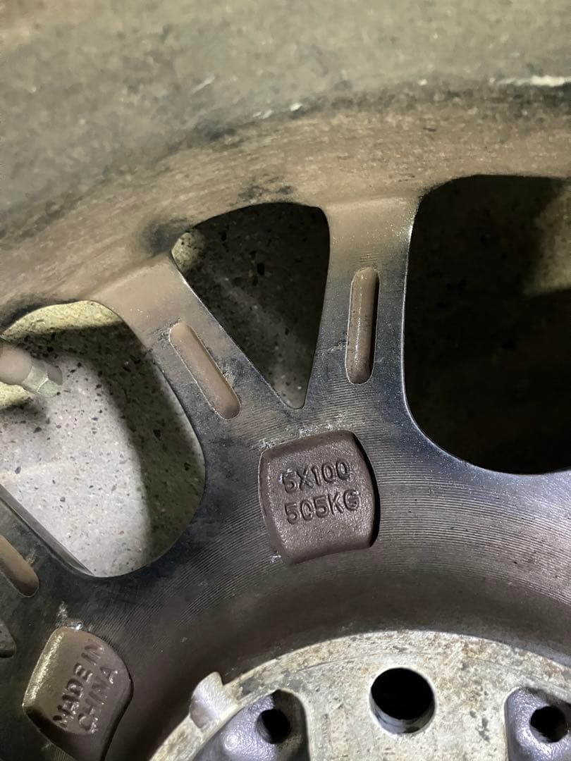 富士さま専用　15インチスタッドレスタイヤ