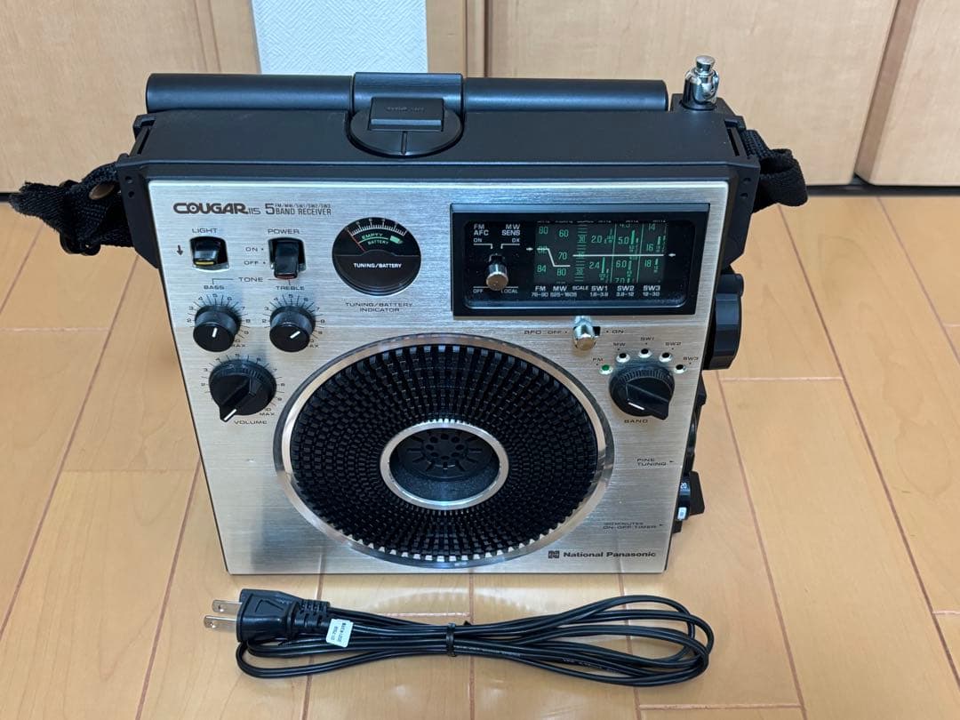 National Panasonic COUGAR115(RF-1150)ラジオ