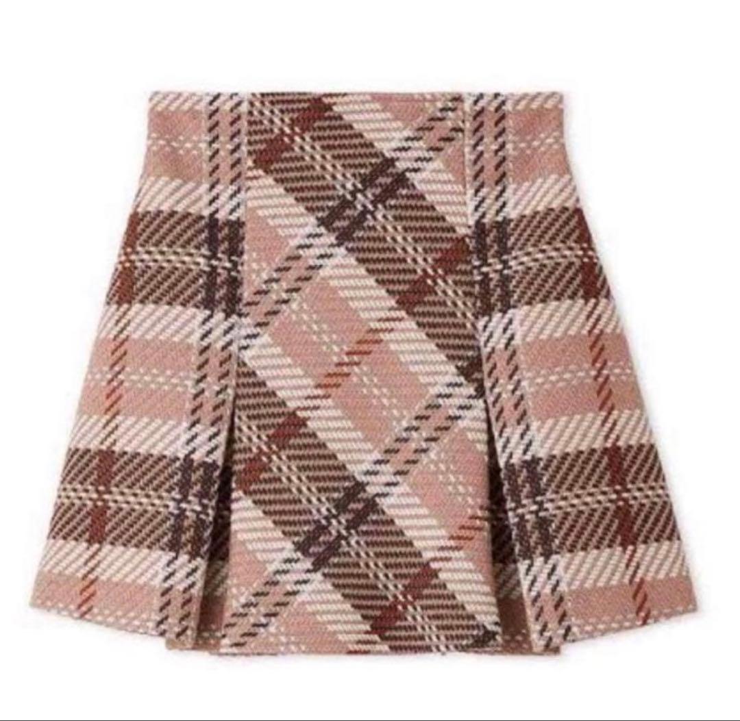 SINDIEL ロービングチェックミニスカート ピンク 1 Mサイズ
