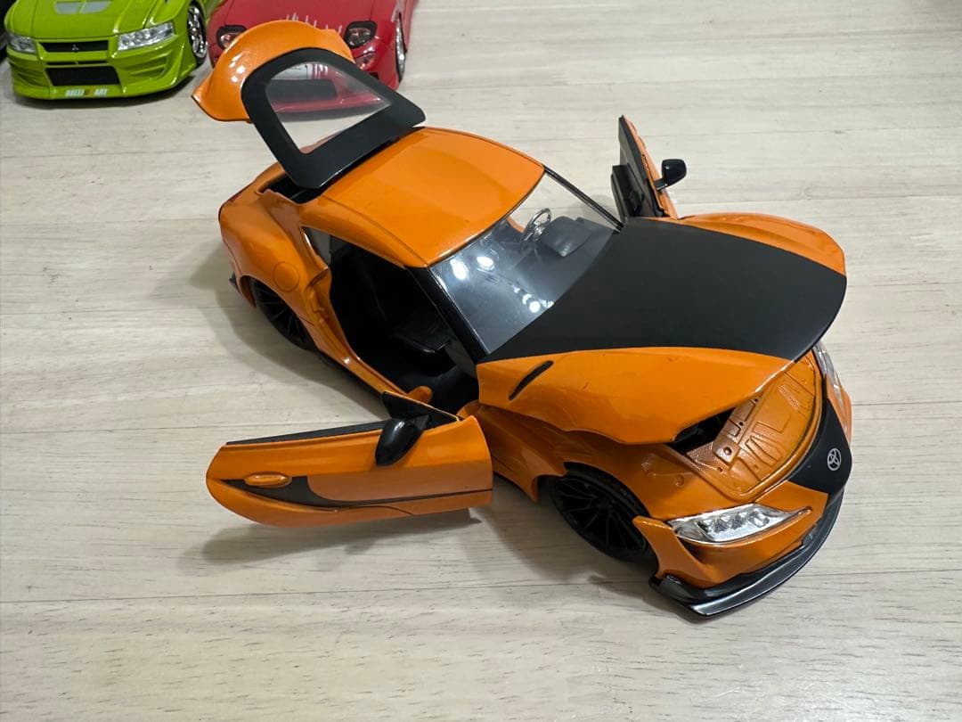 h*3様 ワイスピ　ミニカー5台セット（開閉機能付き）