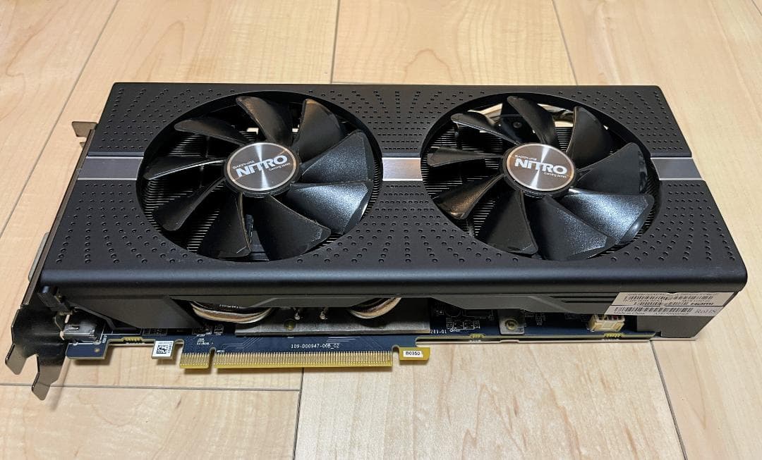 グラフィックボード・グラボ・ビデオカード Sapphire Radeon RX 580 Nitro+ OC 8GB