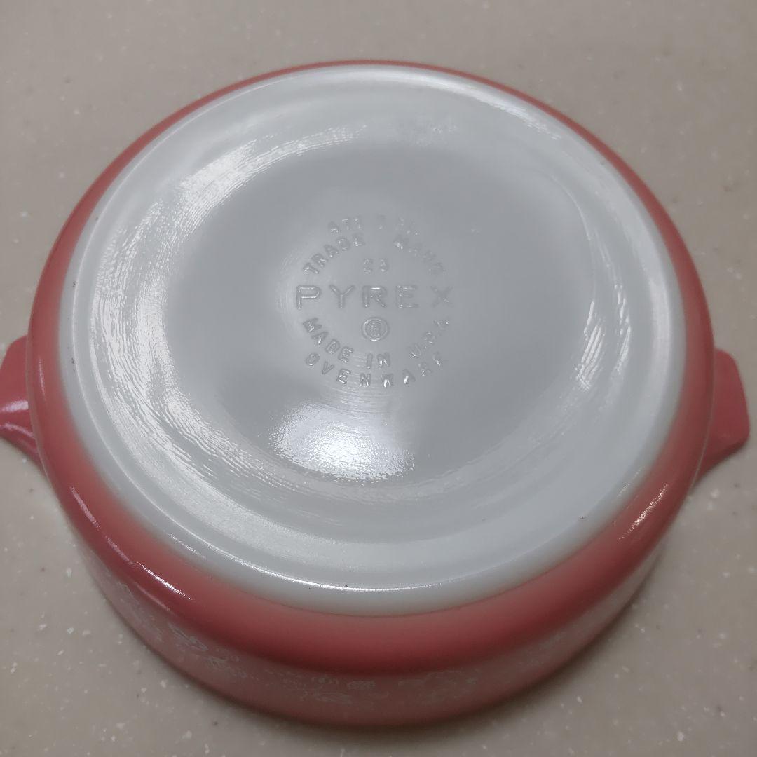 【オールドパイレックス キャセロール】PYREXグーズベリー 3点