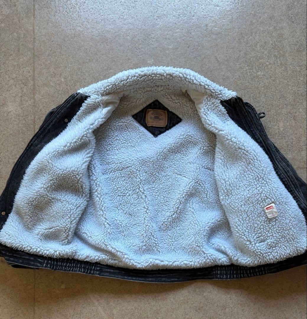 Levi's 美品　リーバイス 75409-4858　ブラックボアジャケット