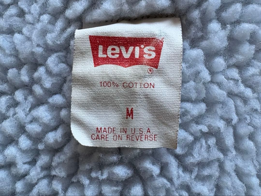 Levi's 美品　リーバイス 75409-4858　ブラックボアジャケット