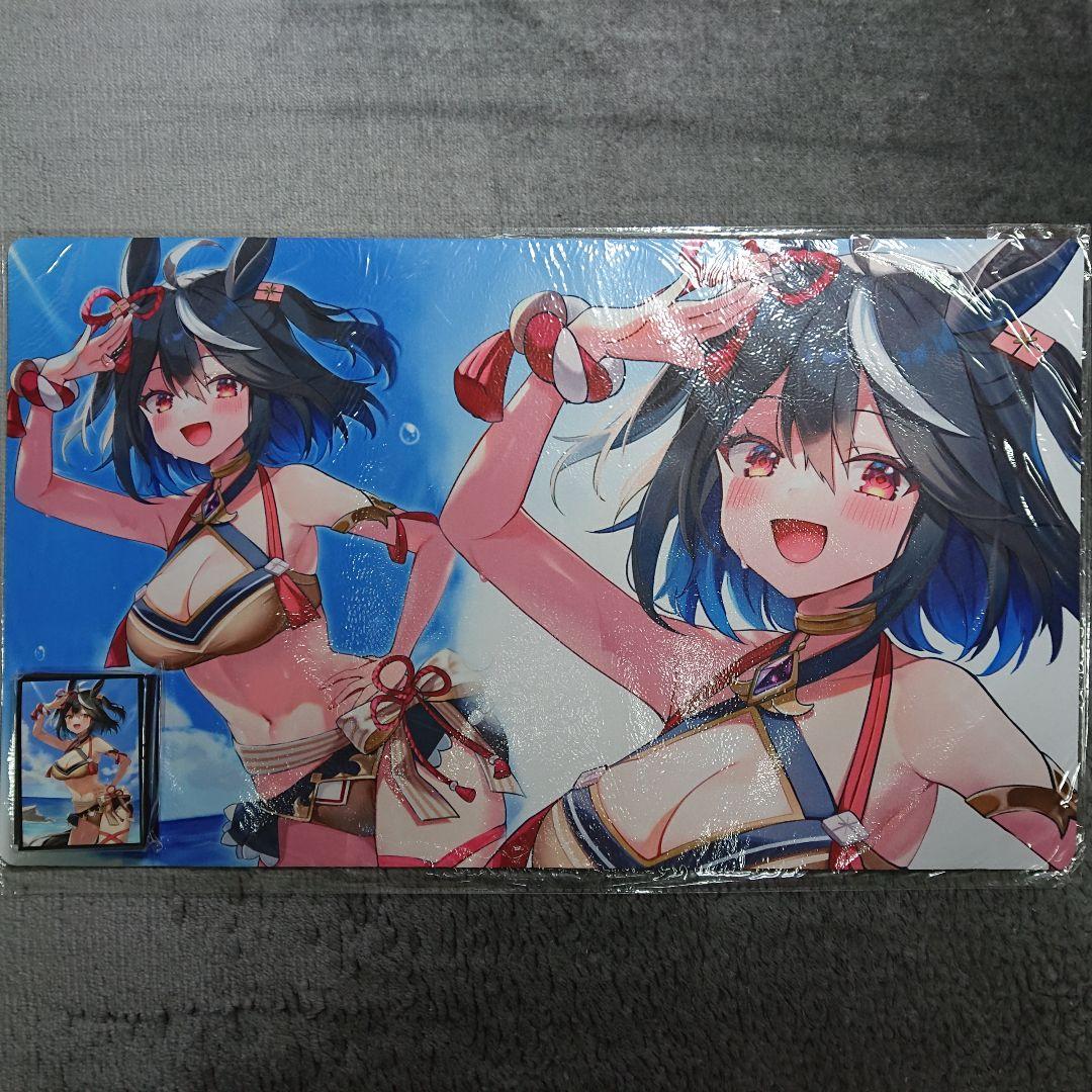 α1 ウマ娘 水着&海&岩 キタサンブラック スリーブ&プレイマット