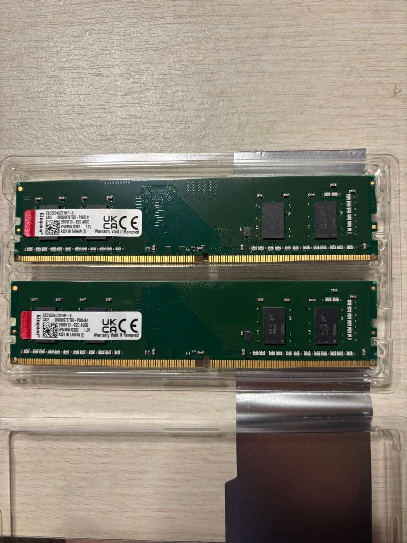 Kingston DDR4 3200MHz 16GB （8GBx2）