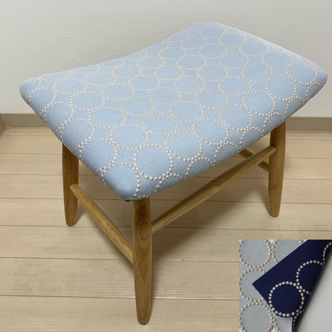 ミナペルホネン dop タンバリン スクエア スツール 【ライトグレー】 椅子