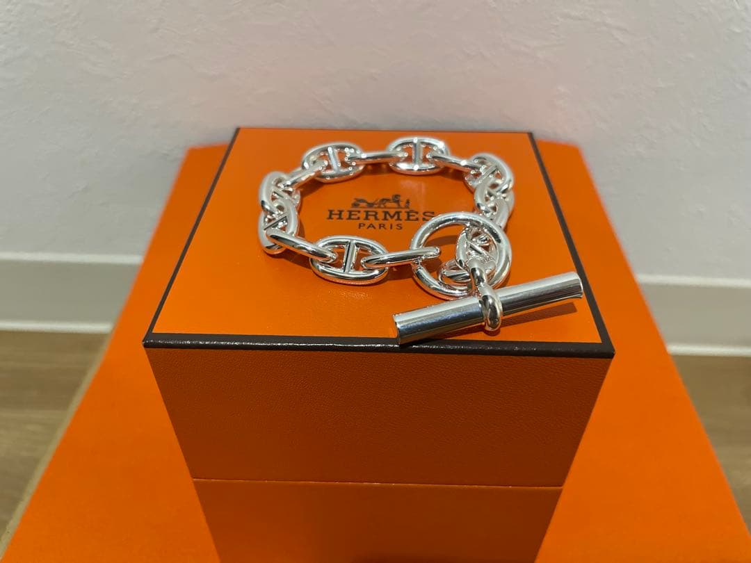 【新品】HERMES MM 14コマ シェーヌダンクル