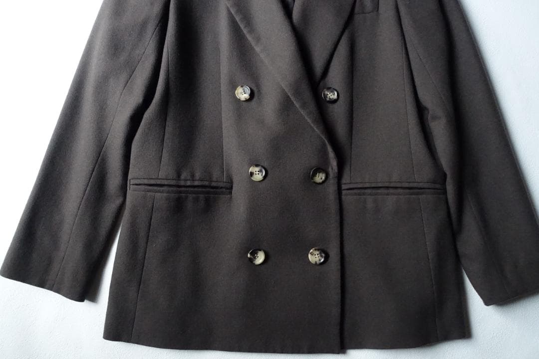 ドゥーズィエムクラス☆EVERYDAY I LIKEダブルジャケット38ブラウン