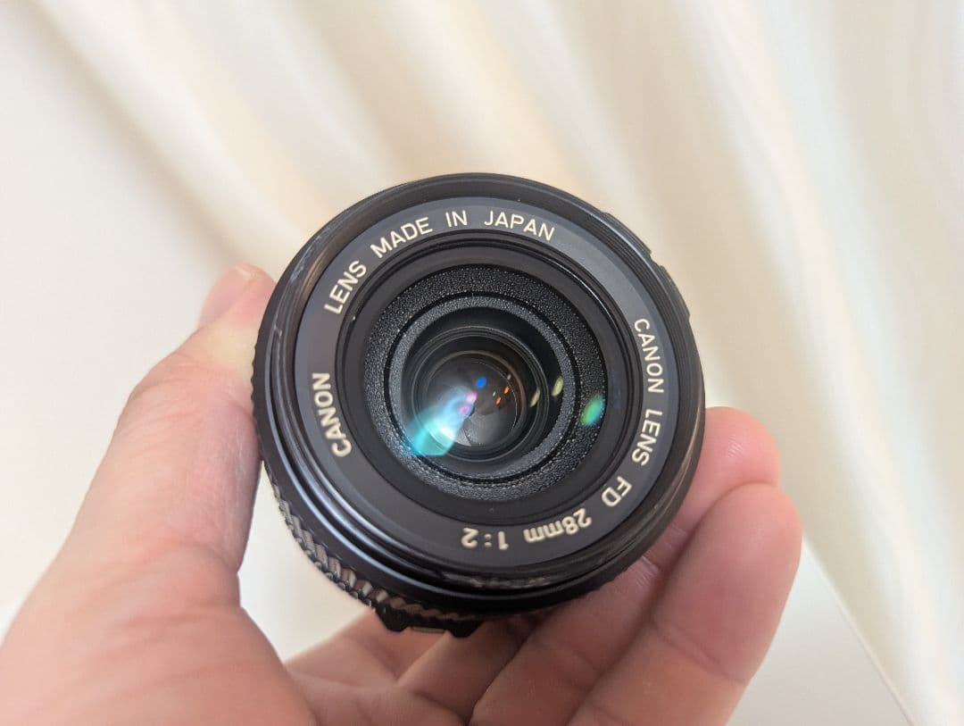 Canon FD 28mm f/2 単焦点レンズ