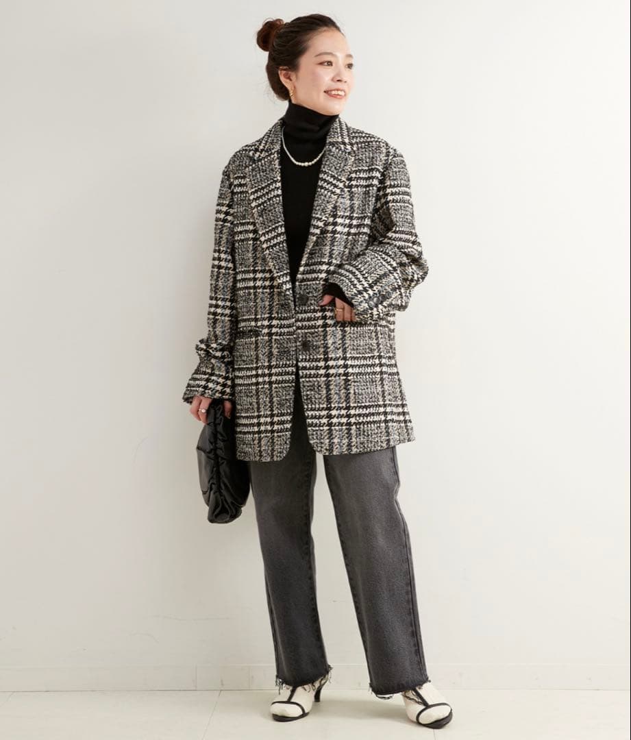 【Simplicite】ツイードジャケット