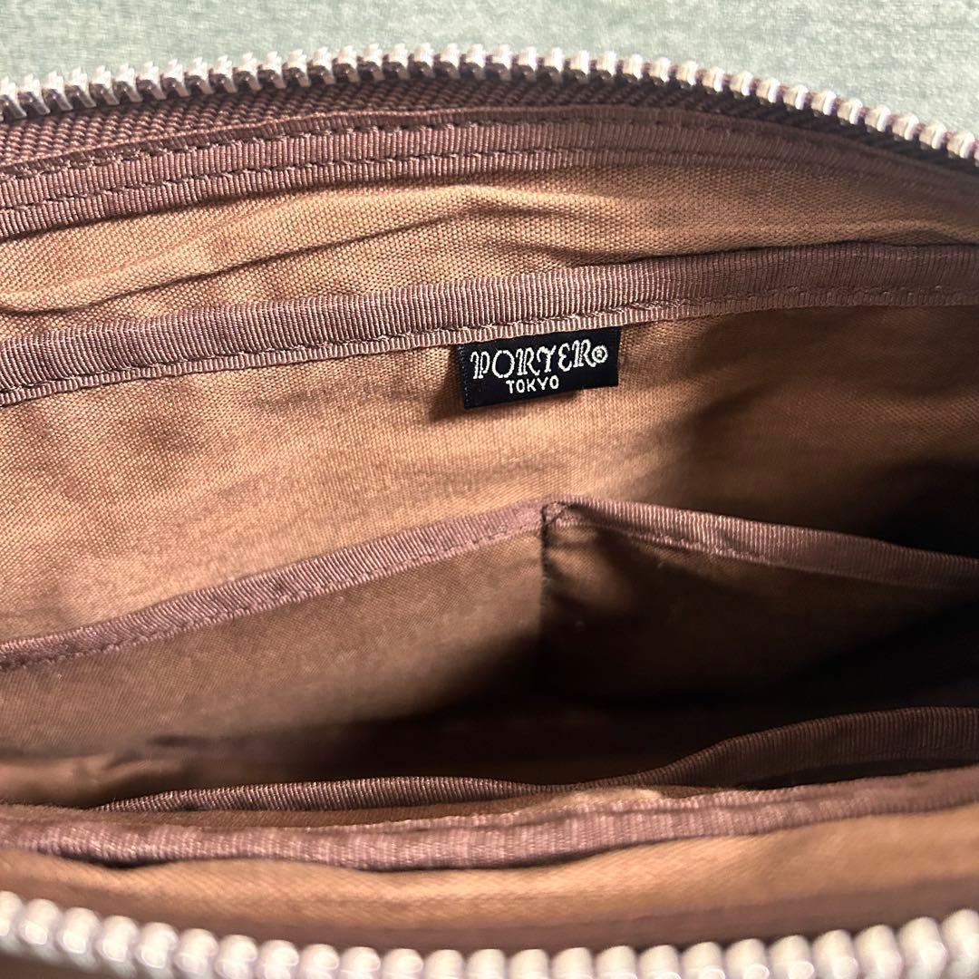 サ*）様 PORTER ブラウン ショルダーバッグ