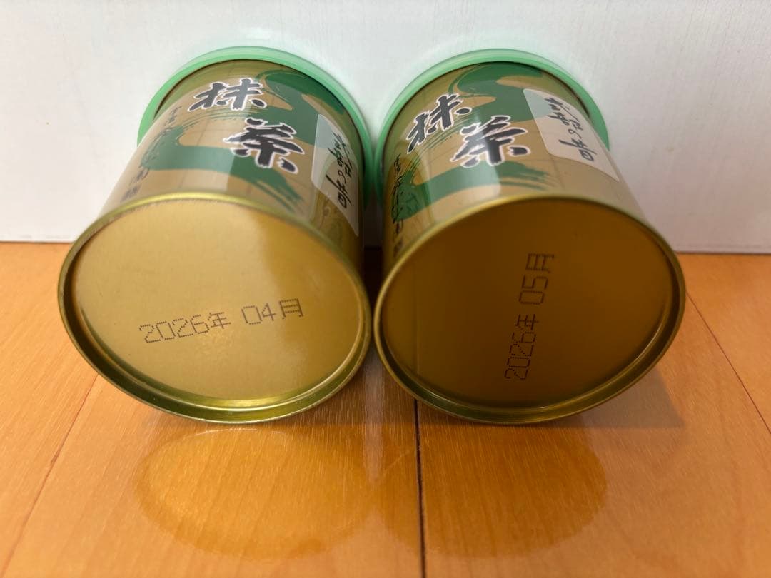 式部の昔　宇治　山政小山園　抹茶 30g×2缶