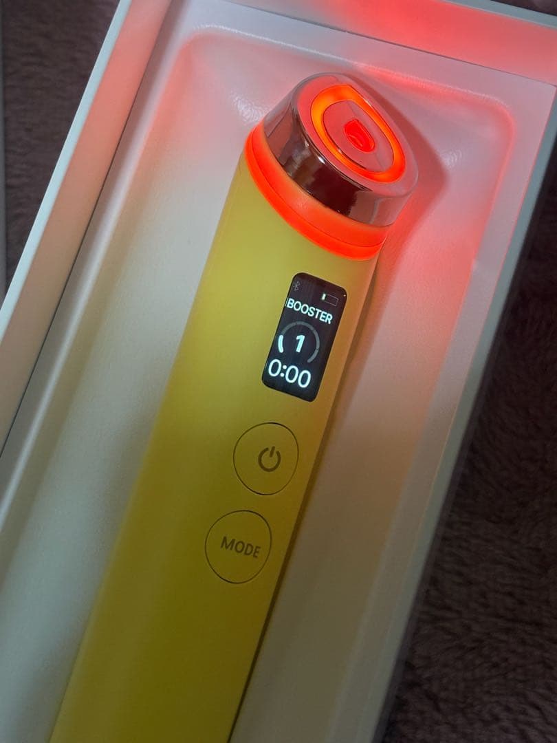 メディキューブ AGER ブースタープロ イエロー 美顔器