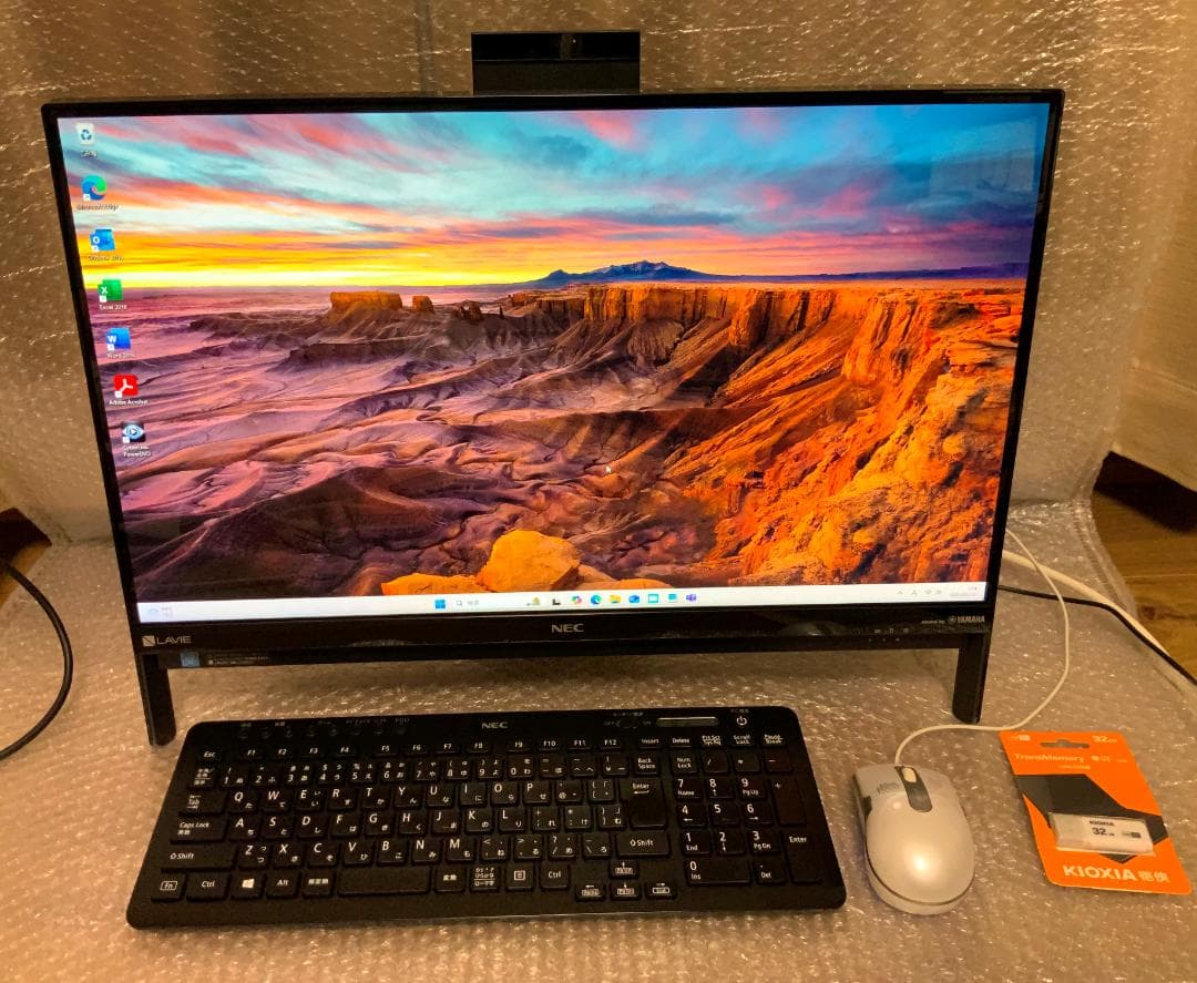 NEC PC-DA370GAB/Win11/8GB/TV有/Office2016