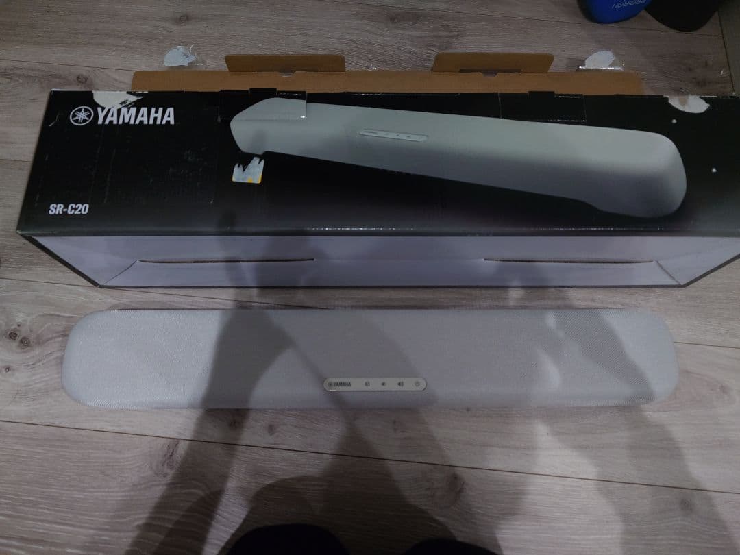 ヤマハ SR-C20 ホワイト 2025年製 ※外箱にダメージあり