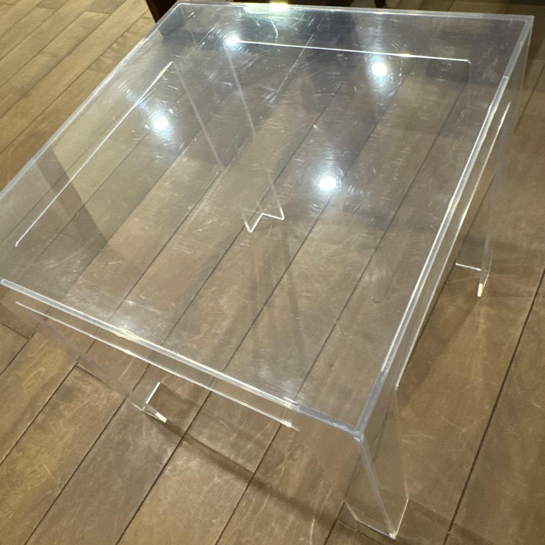 Kartell JOLLY サイドテーブル クリスタル